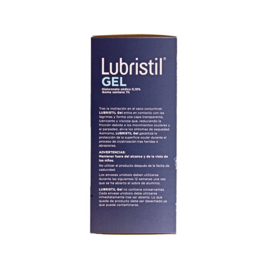 Gel de olho Lubristil 30uds