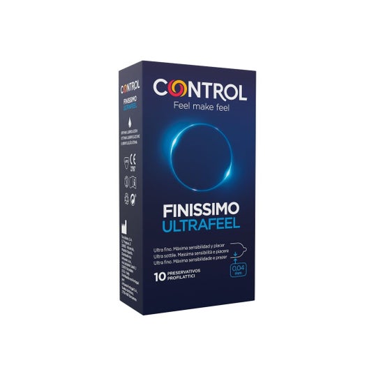 Preservativos Control Adapta Preservativos Finissimo Ultrafeel 10 unidades