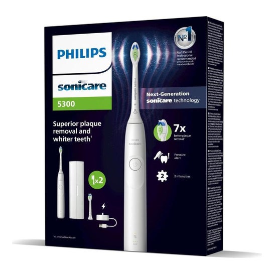 Philips Sonicare Escova de Dentes Elétrica Série 5300 Branca 1 unid.