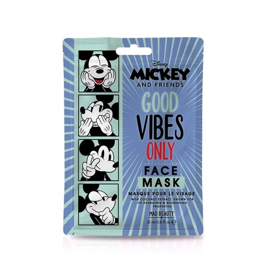 Máscara de Beleza Louca Mickey Amigos Mickey Máscara facial 25ml