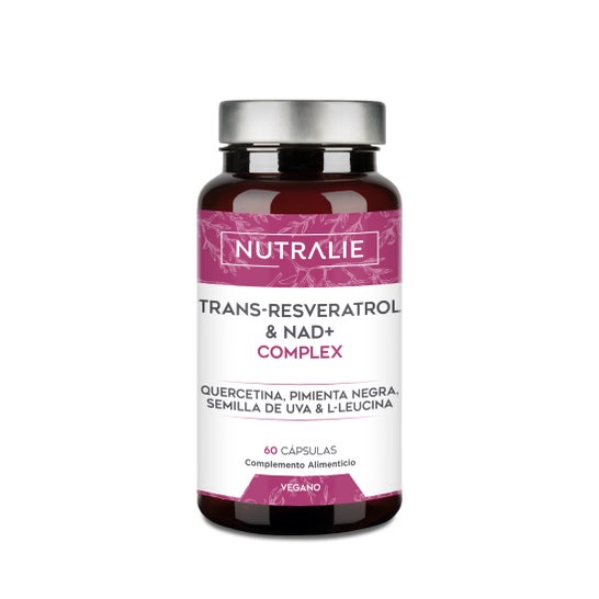 Nutralie Trans Resveratrol y NAD+ 60caps