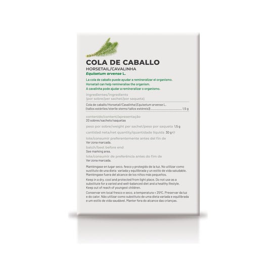 Soria Natural Infusion Cola De Caballo 20 Filtros
