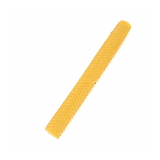 El Oro de los Andes Vela de Miel de Abeja Larga 20cm 1ud