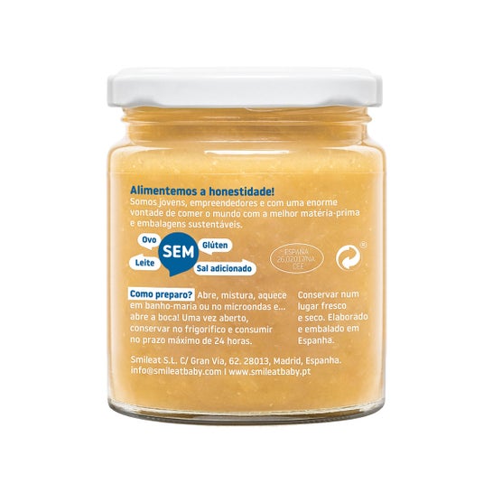 Smileat Potito Bio Gosto de legumes com pescada 230g
