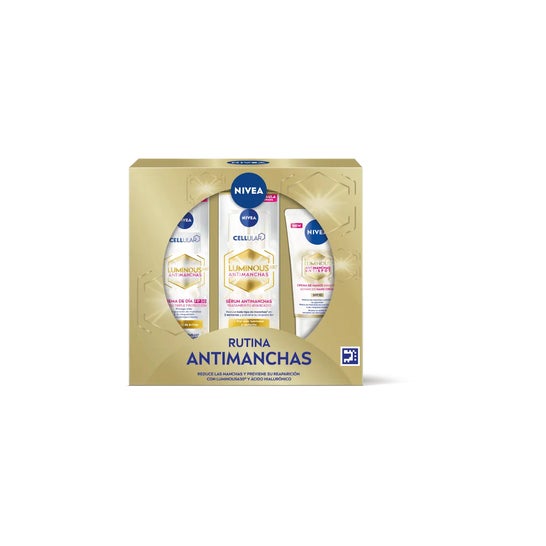 Nivea Antimanchas Pack Luminous 630º Creme Dia + Mãos + Sérum
