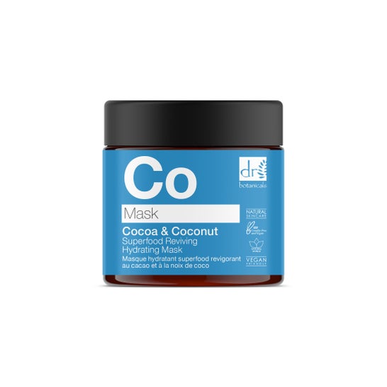 Dr. Botanicals Cocoa & Coconut Superfood Máscara Hidratante Revivificadora de Coco 60ml
