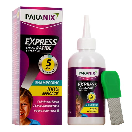 Paranix Champô Antipiolhos Express + Pente 200 ml