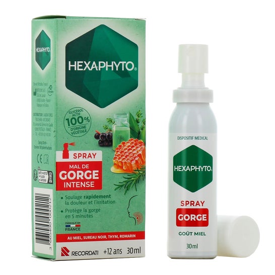 Hexaphyto Spray Intenso para Dor de Garganta 30ml
