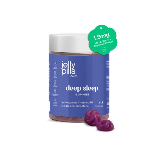 Jelly Pills Melatonina Ashwagandha + Triptófano 70gummies