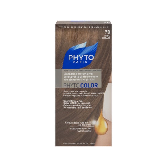 Phyto cor tintura 7D louro dourado 1ud