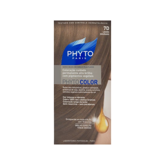 Phyto cor tintura 7D louro dourado 1ud