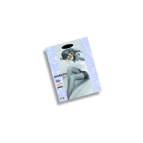 Solidea Marilyn 30 Media Larga Negro 4L 1 Par