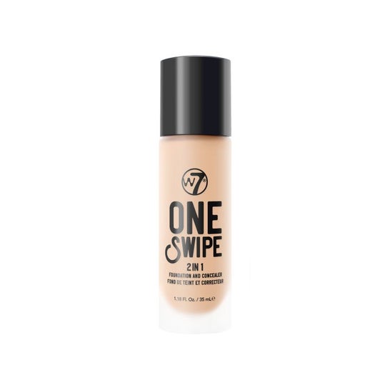 W7 One Swipe Foundation And Concealer 2 In 1 Sand Beige 35ml