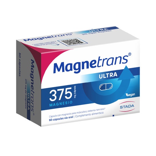 Magnetrans Ultra 375 mg Magnésio 50 cápsulas