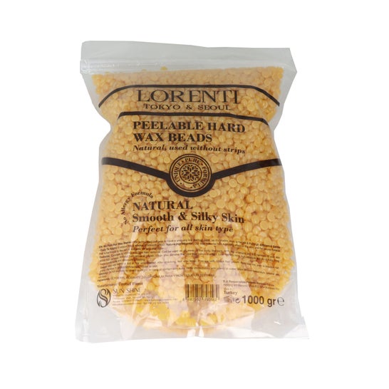 Lorenti Contas de Cera Depilatória Natural 1000ml