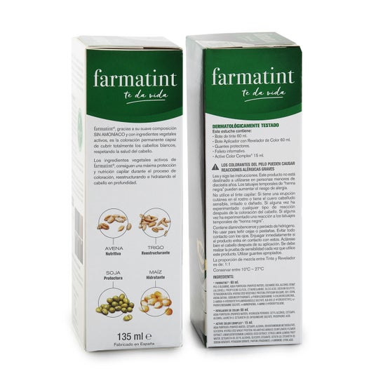Farmatint 6C cinza louro escuro 135ml