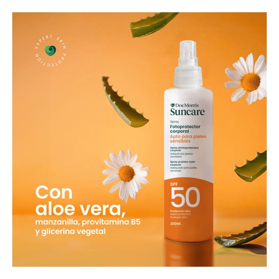 DocMorris Suncare Fotoprotector Spray Corporal SPF50 200ml