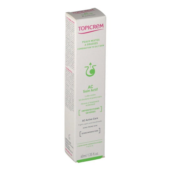 Topicrem Combinação Pele  Óleos AC Active Care 40ml