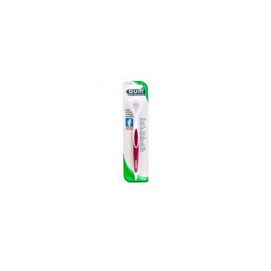 GUM Limpador de Língua Dupla Acção 760 1pc