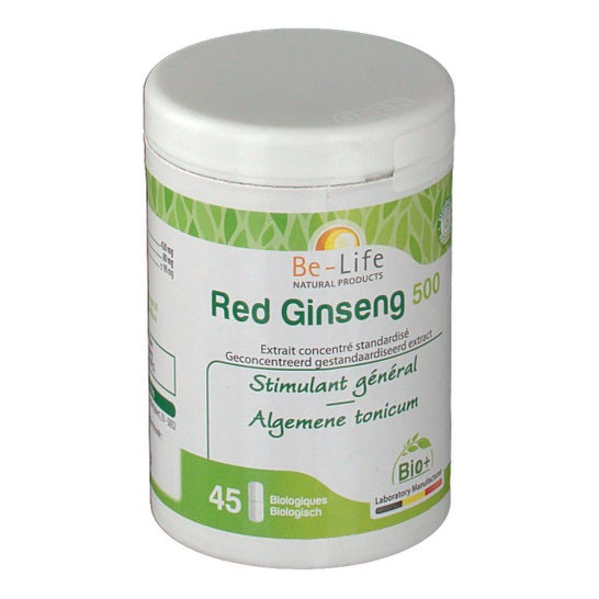Belife Red Ginseng 500 45 cápsulas Organic