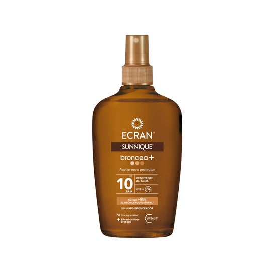 Ecran Óleo Sunnique Spf10 200ml