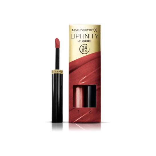 Conjunto Sedutor de Batom Max Factor Lipfinity N390 All Day Seductive