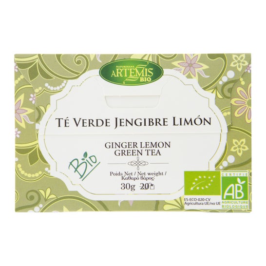 Filtros Artemis Green Tea Ginger e Lemon 20