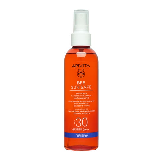 Apivita Bee Sun Safe Tanning Body Oil SPF30 200ml