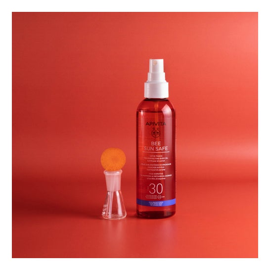 Apivita Bee Sun Safe Tanning Body Oil SPF30 200ml