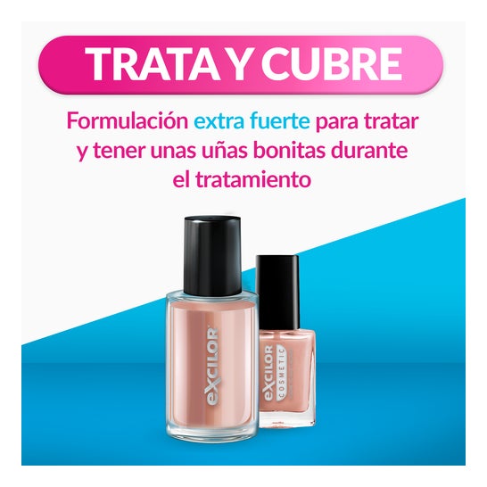 Excilor Forte Color Tratamento do Fungos das Unhas Nude 30ml
