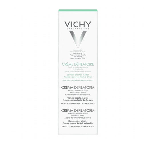 Creme depilatório vichy dermotolerância depilatória 150ml