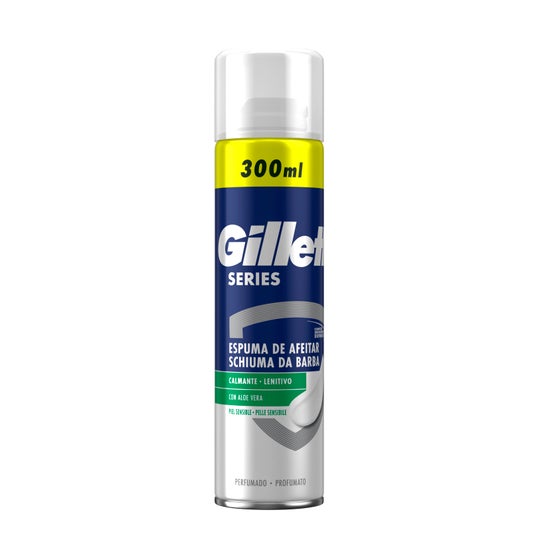 Espuma de barbear Gillette Série Sensitive 300ml