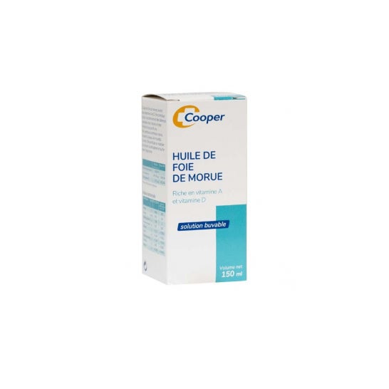 Cooper150Ml de óleo de fígado de bacalhau