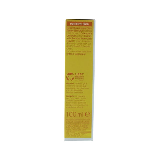 Óleo de calêndula Weleda 100ml