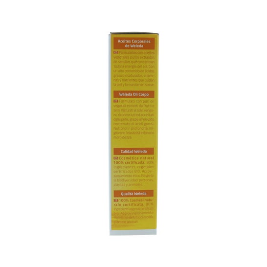 Óleo de calêndula Weleda 100ml