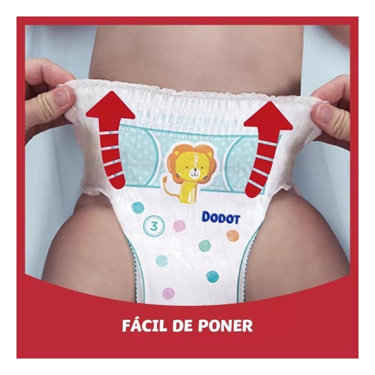 Fraldas Infantis Dodot Calças 7 +17kg 23pcs Fraldas Infantis Dodot Calças 7 +17kg 23pcs