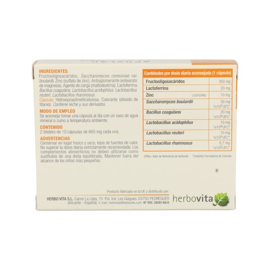 Herbovita Apoxlac Forte 20caps