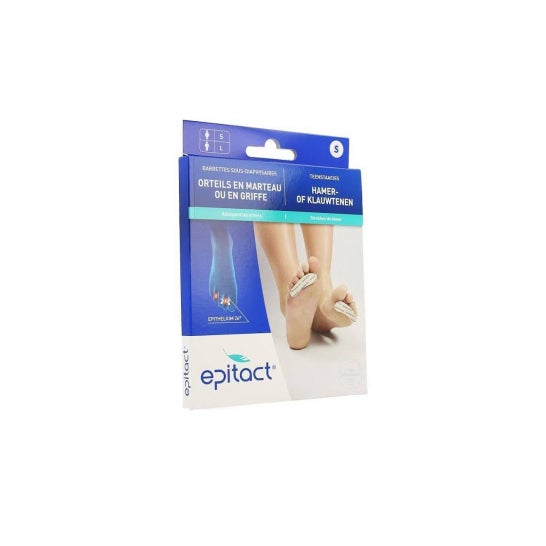 Epitact Hammer Toes Toes Sub-diafisário Barras Feminino 1 Par Feminino