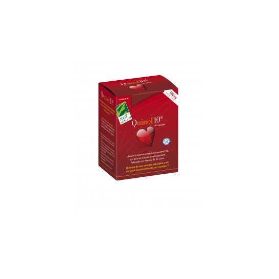 100% Natural Quinol 10 90 cápsulas de 100mg de Ubiquinol