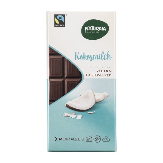 Naturata Cobertura Chocolate Coco Eco Vegan Sin Lactosa 100g