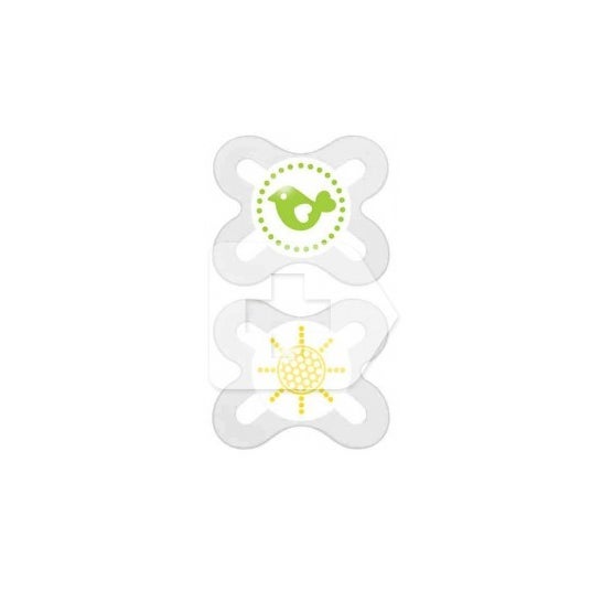 MAM Start Chupeta Teat Silicone 2uds