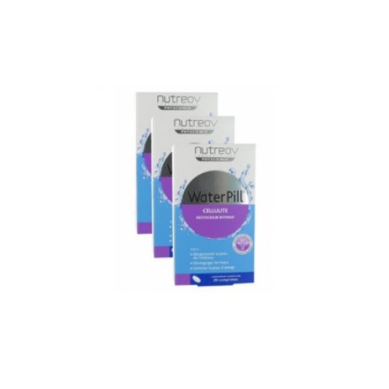 Nutreov Water Pill Cellulite Destockeur Intensive Destockeur 20 comprimidos lote de 3