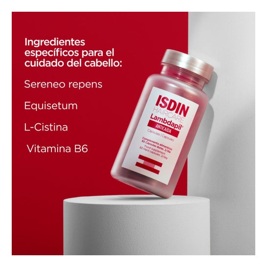Isdin Lambdapil Prisão de Queda 180 Cápsulas