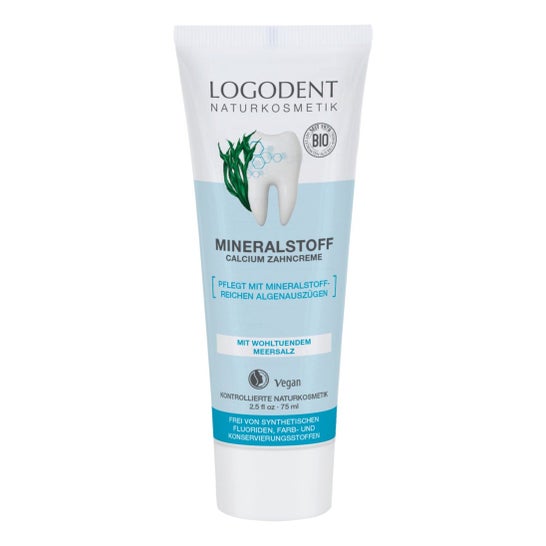 Logona Pasta Mineral de Dentes Algas Marinhas Cálcio 75ml