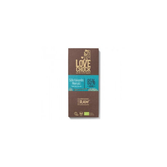 Chocolate Vegan Lovechock com sal marinho 70g