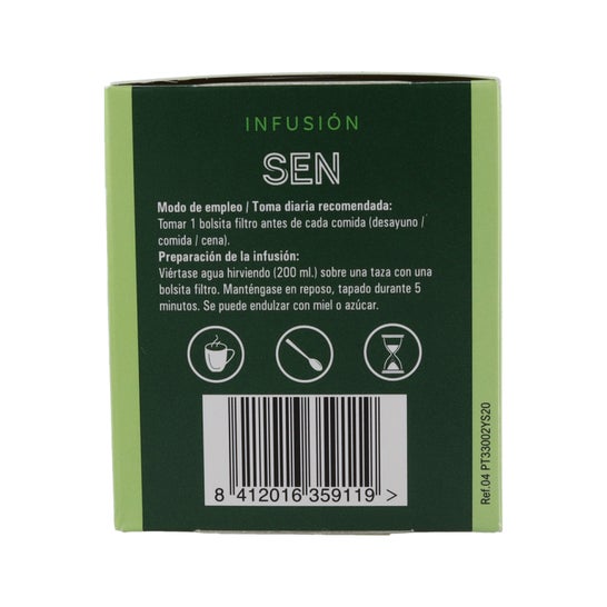 Infusão de Ynsadiet de filtros sen 20