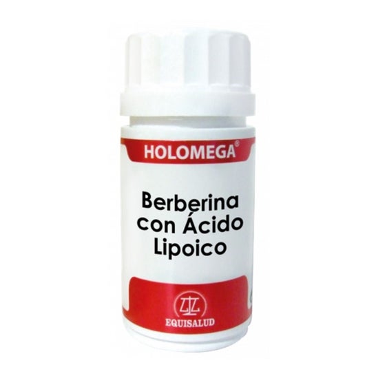 Holomega Berberina com ácido lipóico 50 cápsulas