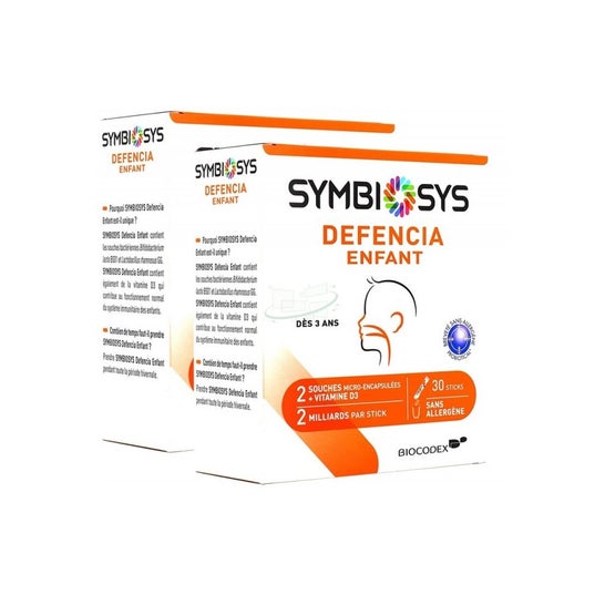 Symbiosys Defencia Kids Conjunto de 2 Caixas de 30 bastões