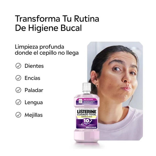 Listerine Total Care Zero Bain Bain Bch +Lèg 500Ml Listerine Total Care Zero Bain Bain Bch +Lèg 500Ml