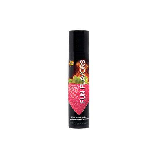 Lubrificantes húmidos Lubrificante para aquecimento de morango 30ml